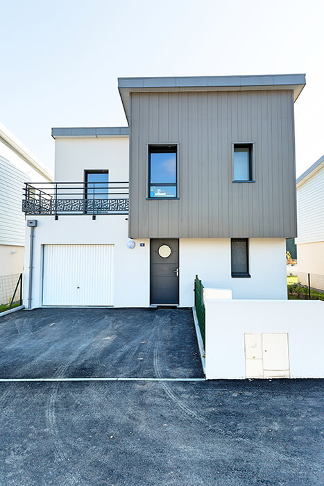 project Quartier Kermoysan one house from front